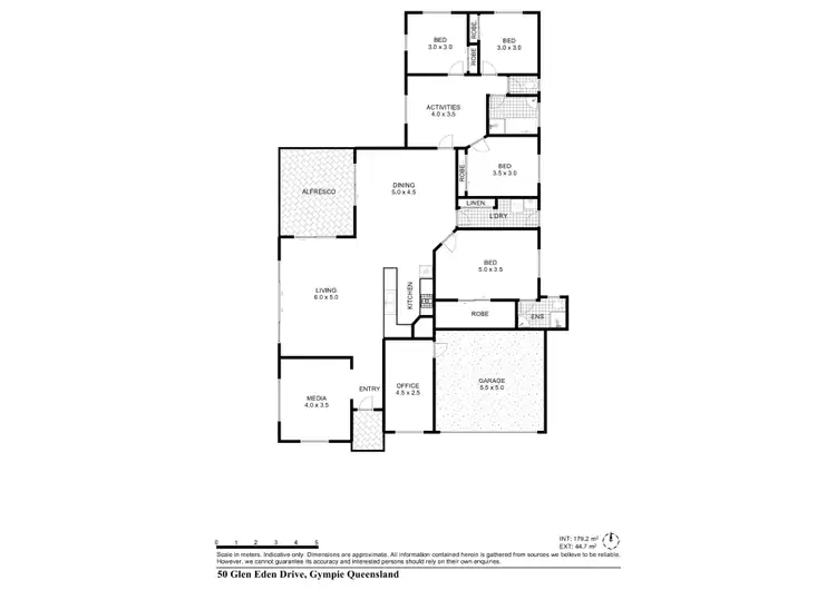 Floorplan of Homely house listing, 50 Glen Eden Drive, Gympie QLD 4570