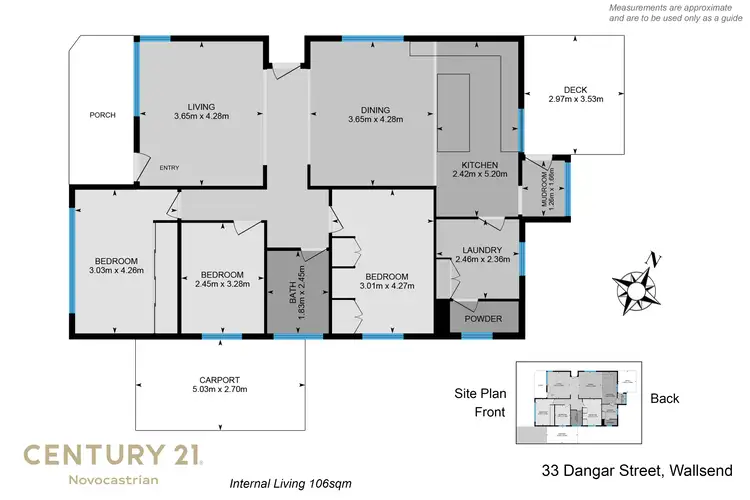 Floorplan of Homely house listing, 33 Dangar Street, Wallsend NSW 2287