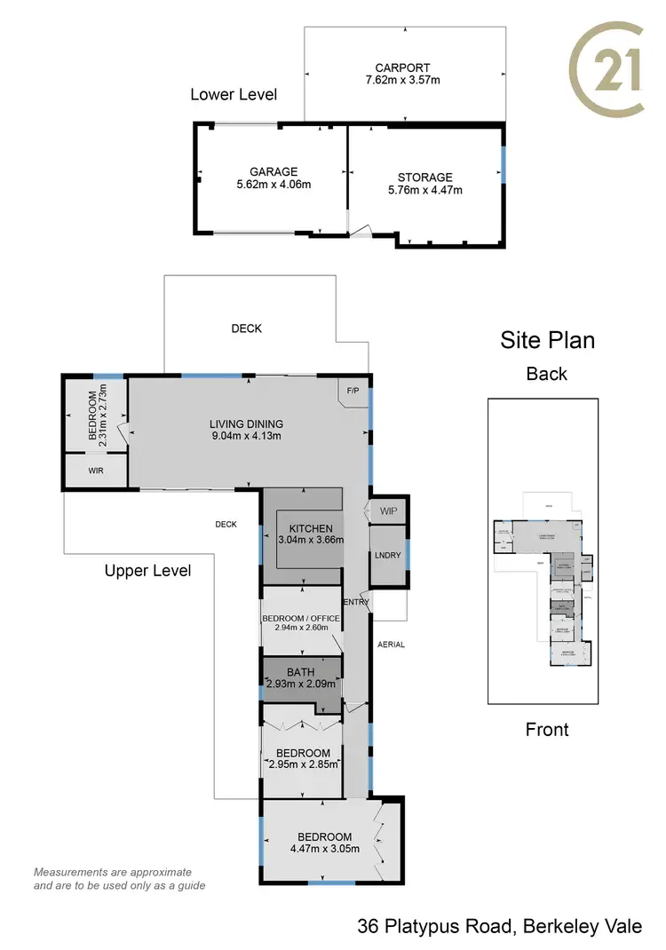 Floorplan of Homely house listing, 36 Platypus Road, Berkeley Vale NSW 2261