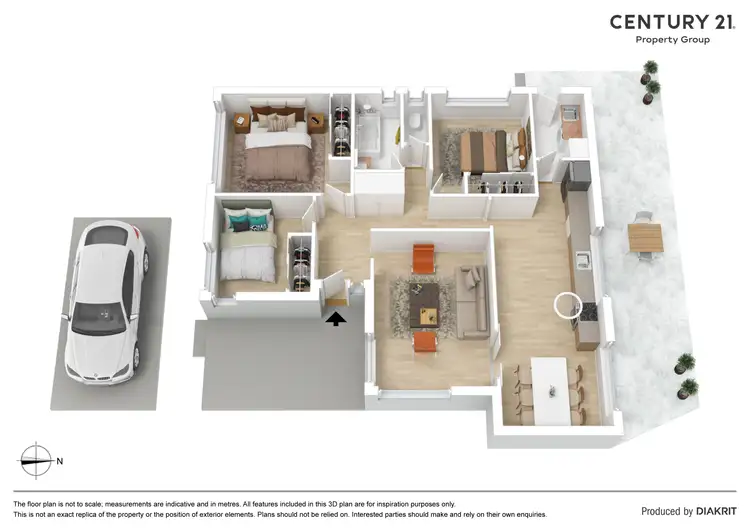 Floorplan of Homely house listing, 15a Barringun Crescent, Clayton South VIC 3169