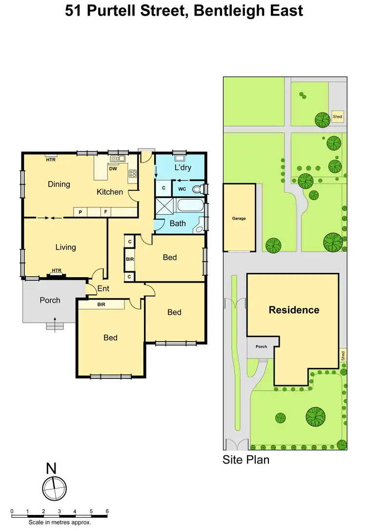 Floorplan of Homely house listing, 51 Purtell Street, Bentleigh East VIC 3165