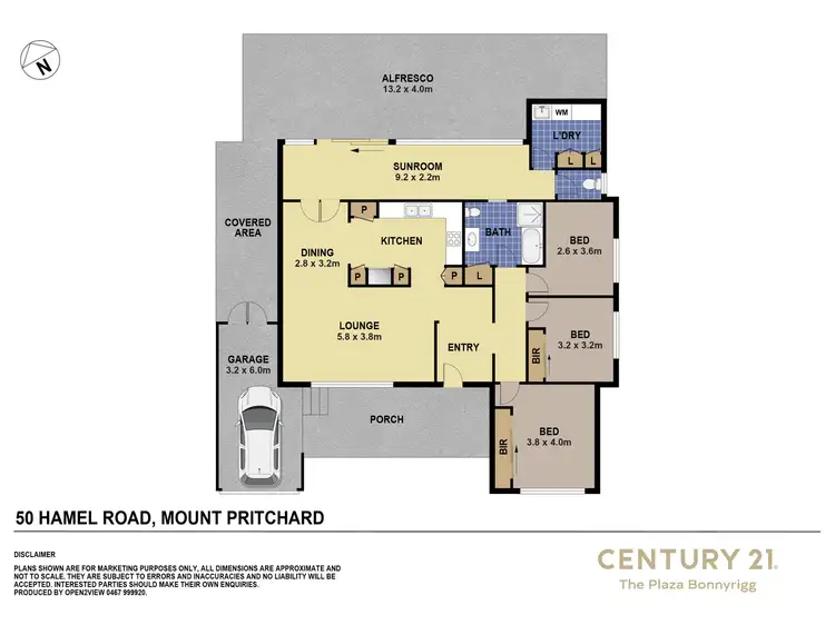 Floorplan of Homely house listing, 50 Hamel Road, Mount Pritchard NSW 2170
