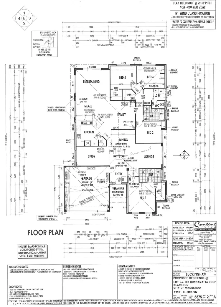Floorplan of Homely house listing, 12 Gunnamatta Loop, Clarkson WA 6030