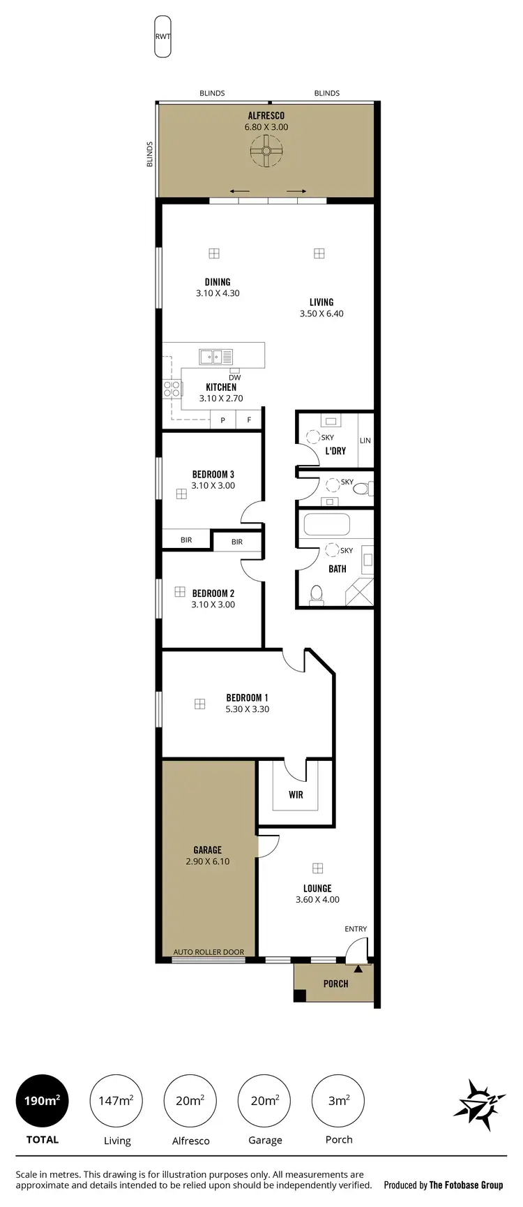 Floorplan of Homely house listing, 67 Clark Terrace, Seaton SA 5023