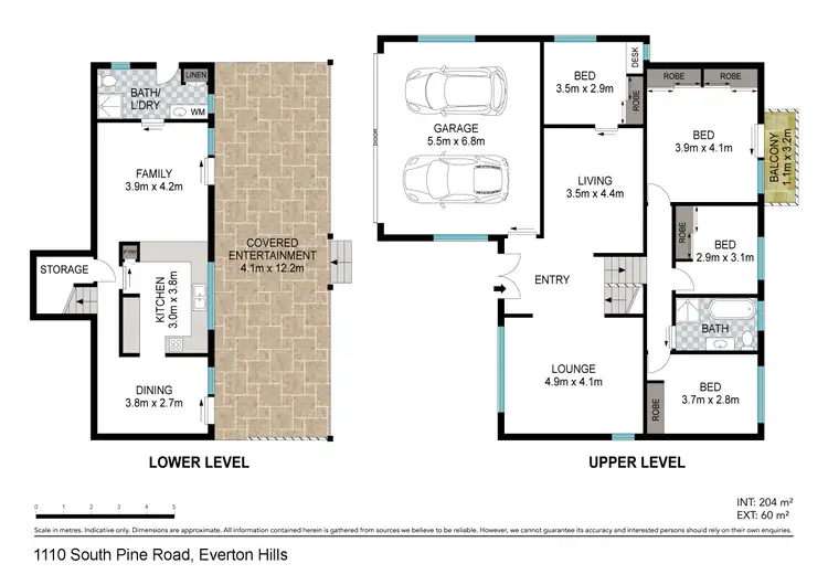Floorplan of Homely house listing, 1110 South Pine Road, Everton Hills QLD 4053