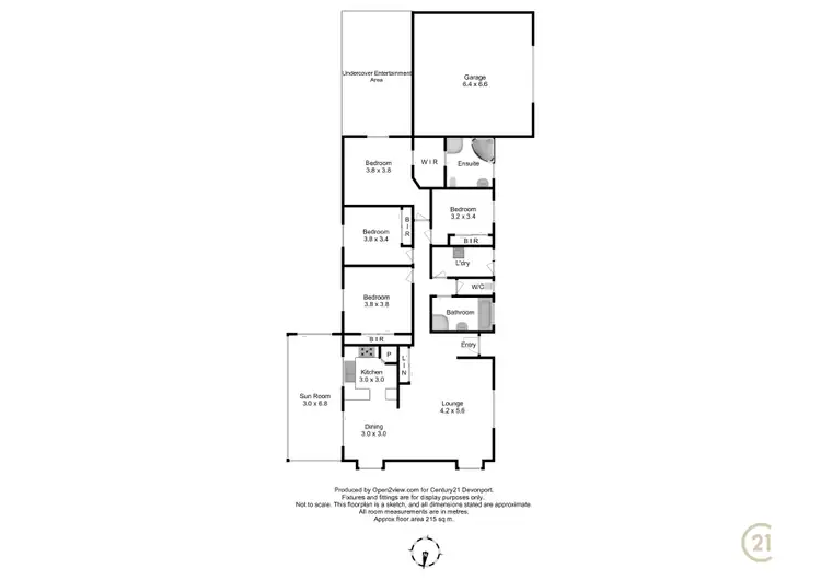 Floorplan of Homely house listing, 136 Cotton Street, Latrobe TAS 7307