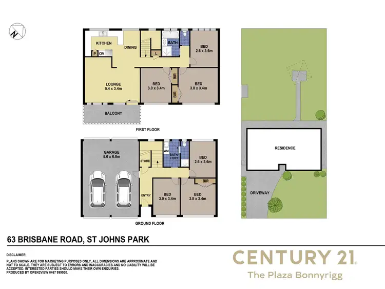 Floorplan of Homely house listing, 63 Brisbane Road, St Johns Park NSW 2176