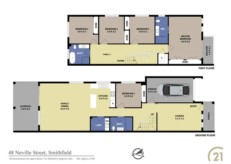 Floorplan of Homely house listing, 48 Neville Street, Smithfield NSW 2164