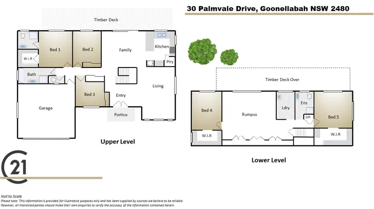 Floorplan of Homely house listing, 30 Palmvale Drive, Goonellabah NSW 2480