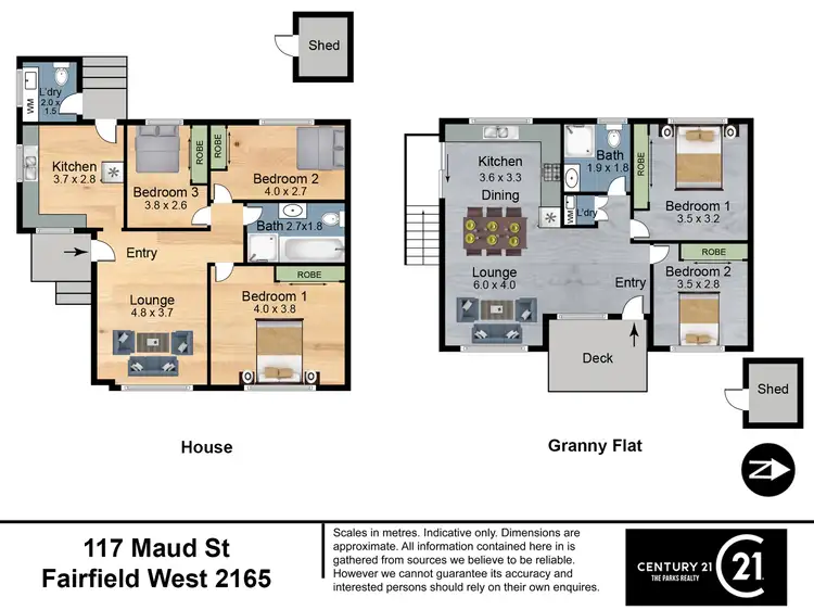 Floorplan of Homely house listing, 117 Maud Street, Fairfield West NSW 2165