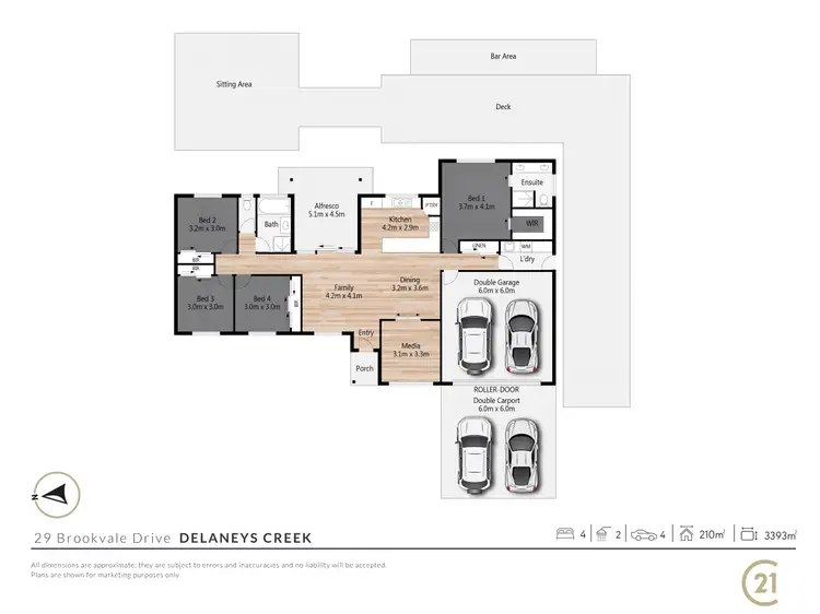 Floorplan of Homely house listing, 29 Brookvale Drive, Delaneys Creek QLD 4514