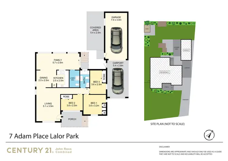 Floorplan of Homely house listing, 7 Adam Place, Lalor Park NSW 2147