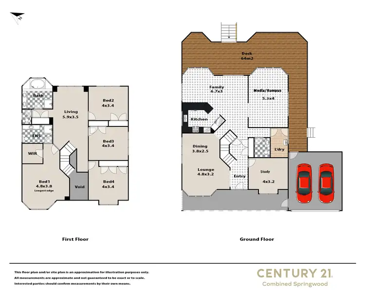 Floorplan of Homely house listing, 11 Chaucer Place, Winmalee NSW 2777