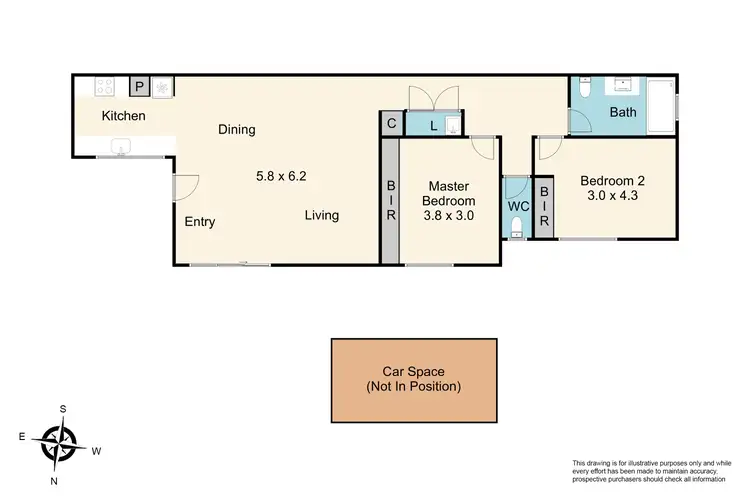Floorplan of Homely townhouse listing, 2/2 Vangelica Way, South Morang VIC 3752
