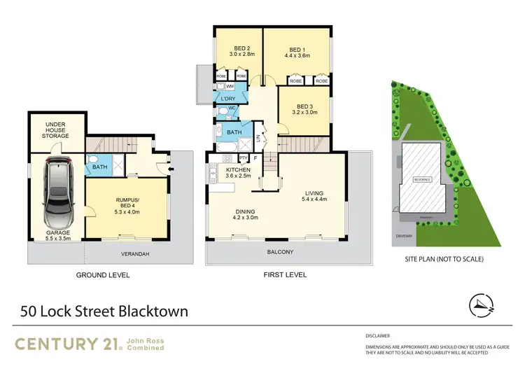 Floorplan of Homely house listing, 50 Lock Street, Blacktown NSW 2148