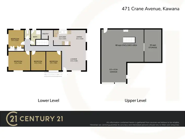 Floorplan of Homely house listing, 471 Crane Avenue, Kawana QLD 4701