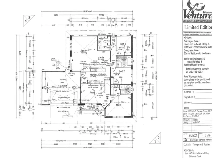 Floorplan of Homely house listing, 145A North Beach Drive, Osborne Park WA 6017
