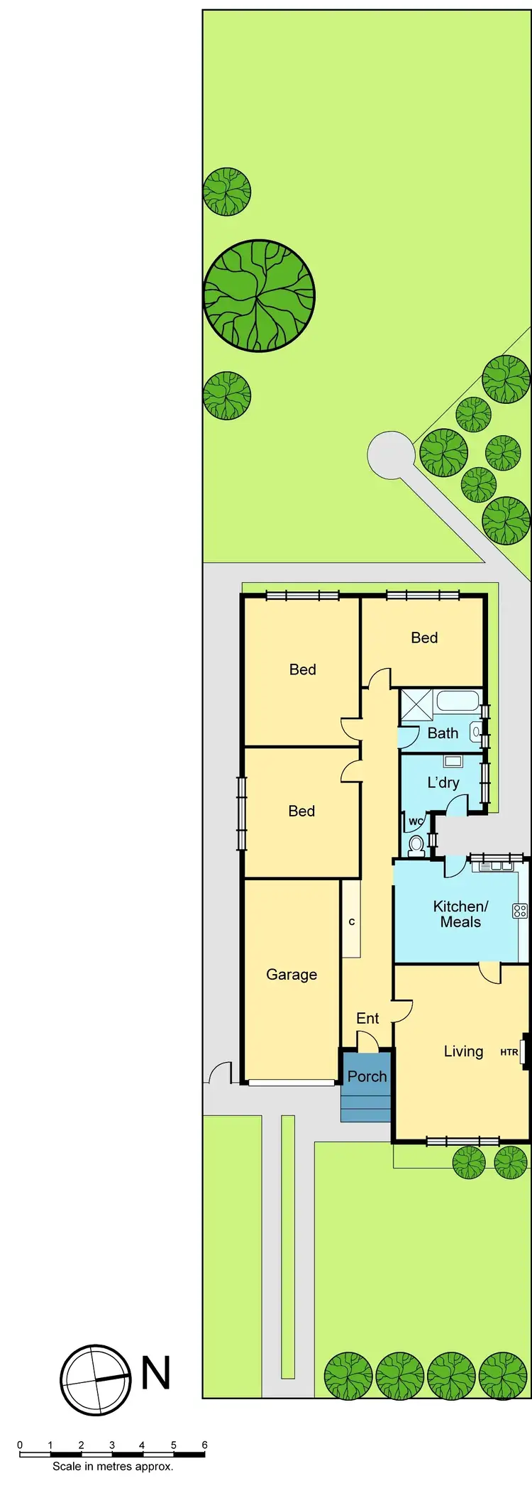 Floorplan of Homely house listing, 25 East Boundary Road, Bentleigh East VIC 3165