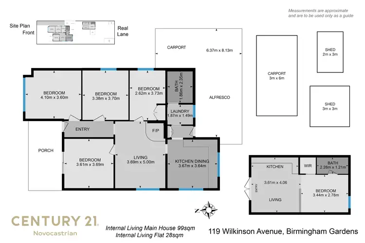 Floorplan of Homely house listing, 119 Wilkinson Avenue, Birmingham Gardens NSW 2287