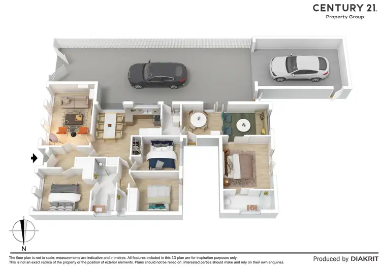 Floorplan of Homely house listing, 25 Tarago Crescent, Clayton South VIC 3169