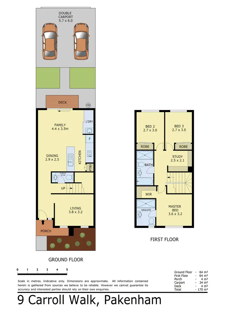 Floorplan of Homely house listing, 9 Carroll Walk, Pakenham VIC 3810