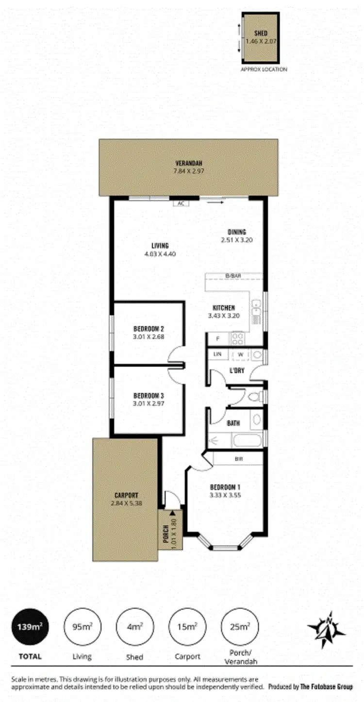 Floorplan of Homely house listing, 13 Peppermint Grove, Noarlunga Downs SA 5168