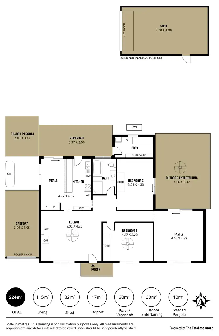 Floorplan of Homely house listing, 12 Thomas Street, Seacliff Park SA 5049