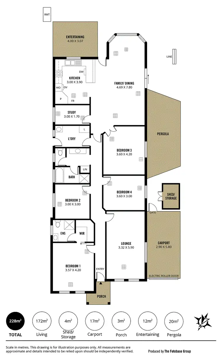 Floorplan of Homely house listing, 56 Windebanks Road, Happy Valley SA 5159