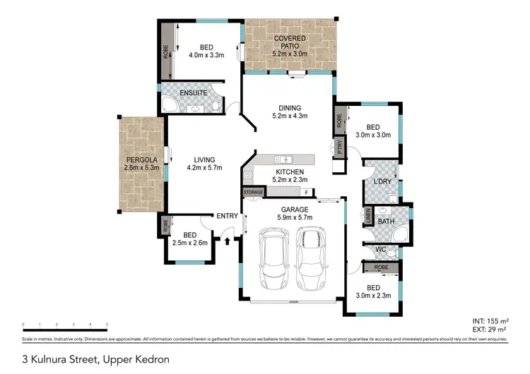 Floorplan of Homely house listing, 3 Kulnura Street, Upper Kedron QLD 4055
