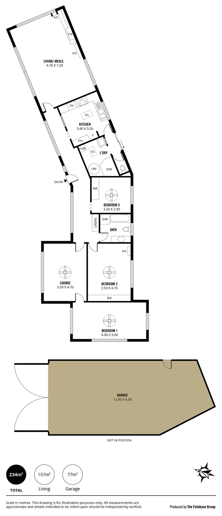 Floorplan of Homely house listing, 21 Shoreham Road, South Brighton SA 5048
