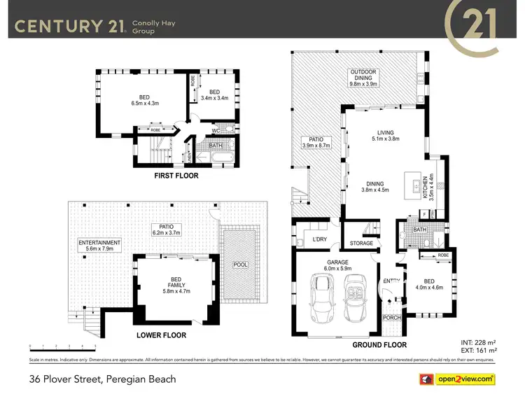 Floorplan of Homely house listing, 36 Plover Street, Peregian Beach QLD 4573