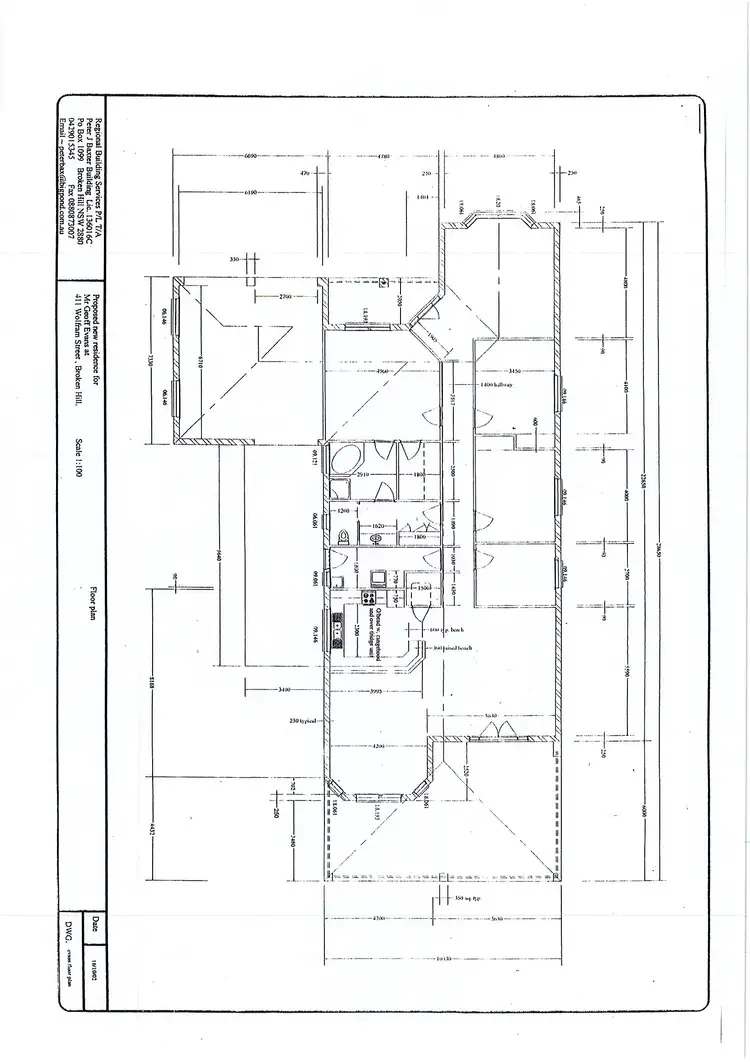 Floorplan of Homely house listing, 411 Wolfram Street, Broken Hill NSW 2880