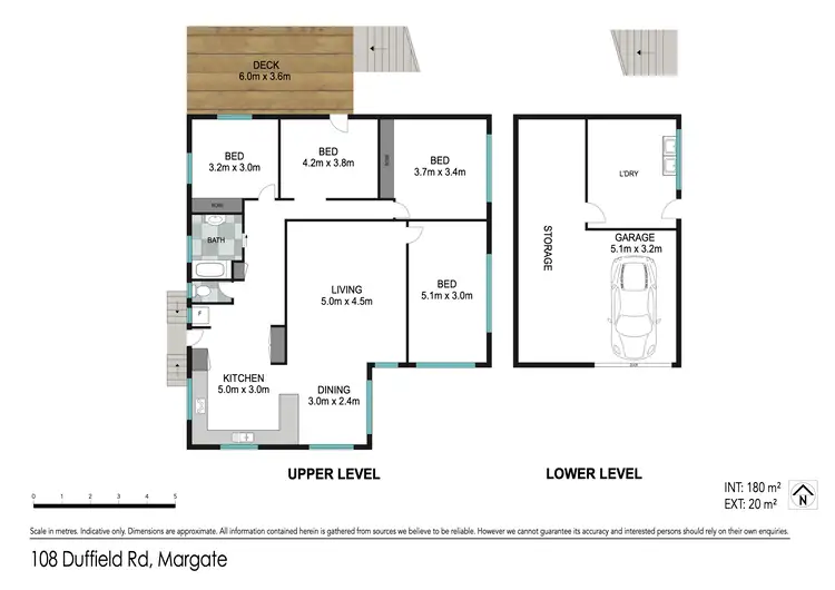 Floorplan of Homely house listing, 108 Duffield Road, Margate QLD 4019
