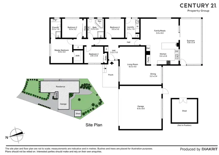 Floorplan of Homely house listing, 3 Acorn Court, Oakleigh South VIC 3167