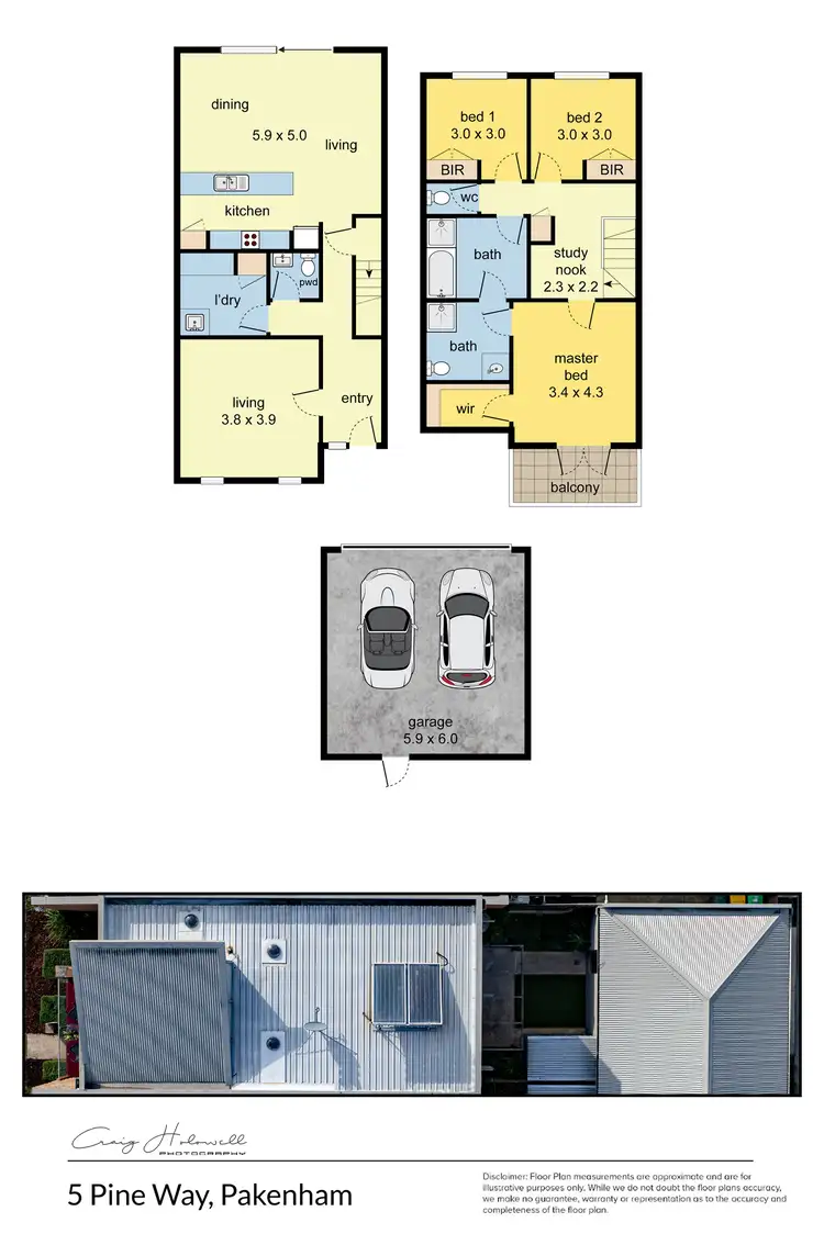 Floorplan of Homely house listing, 5 Pine Way, Pakenham VIC 3810