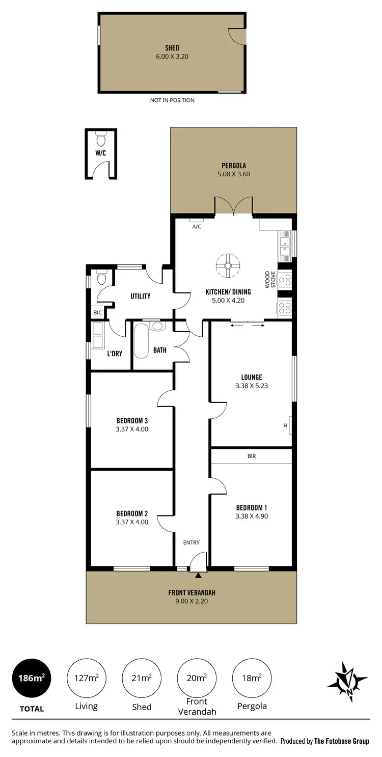 Floorplan of Homely house listing, 8 Bucknall Road, Glanville SA 5015