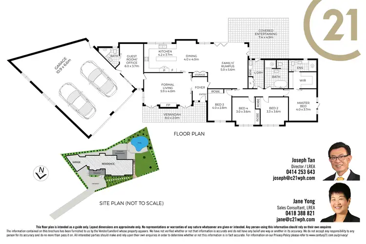 Floorplan of Homely house listing, Address available on request