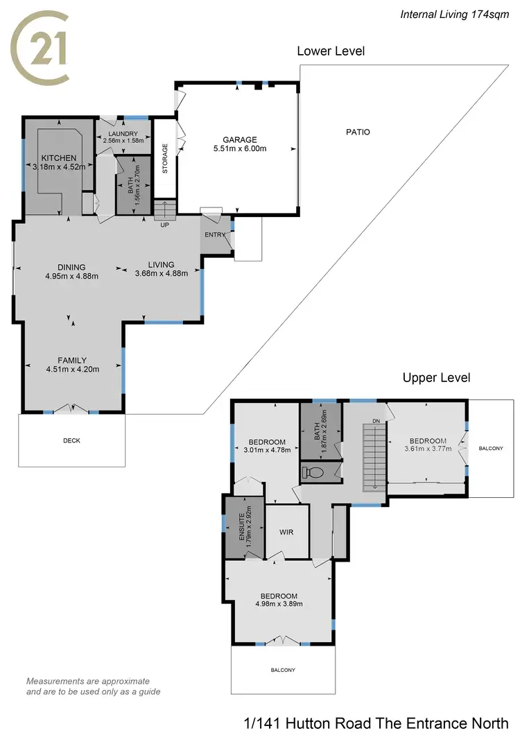 Floorplan of Homely townhouse listing, 1/141 Hutton Road, The Entrance North NSW 2261