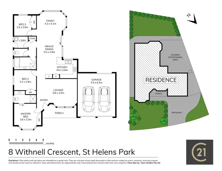 Floorplan of Homely house listing, 8 Withnell Crescent, St Helens Park NSW 2560