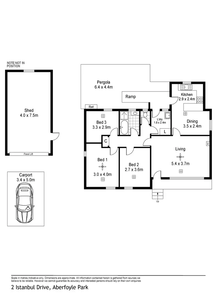 Floorplan of Homely house listing, 2 Istanbul Drive, Aberfoyle Park SA 5159