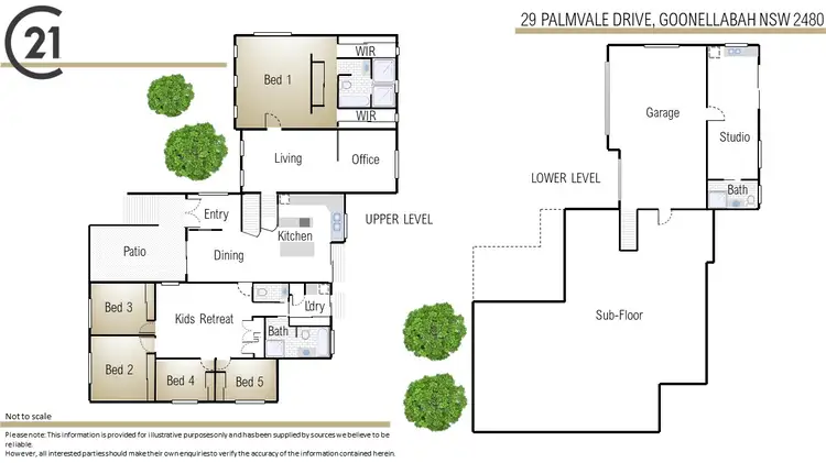 Floorplan of Homely house listing, 29 Palmvale Drive, Goonellabah NSW 2480