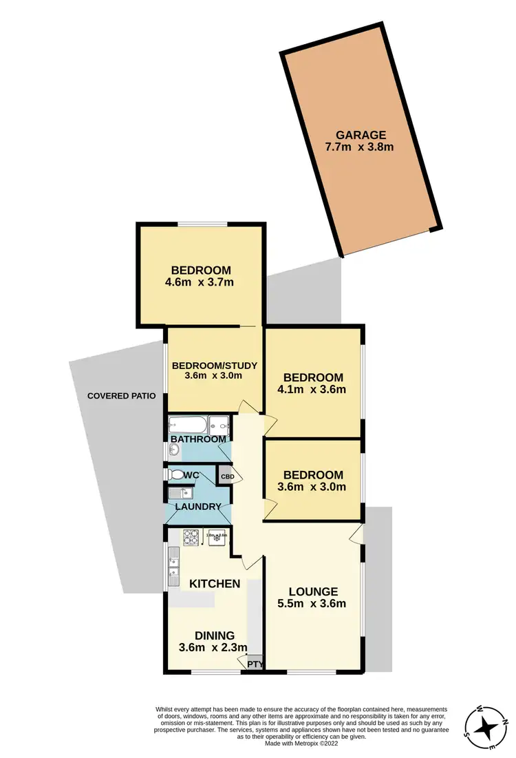 Floorplan of Homely house listing, 24 Hillside Street, Springvale VIC 3171