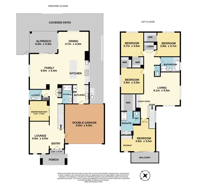Floorplan of Homely house listing, 108 Silverwattle Drive, Lyndhurst VIC 3975