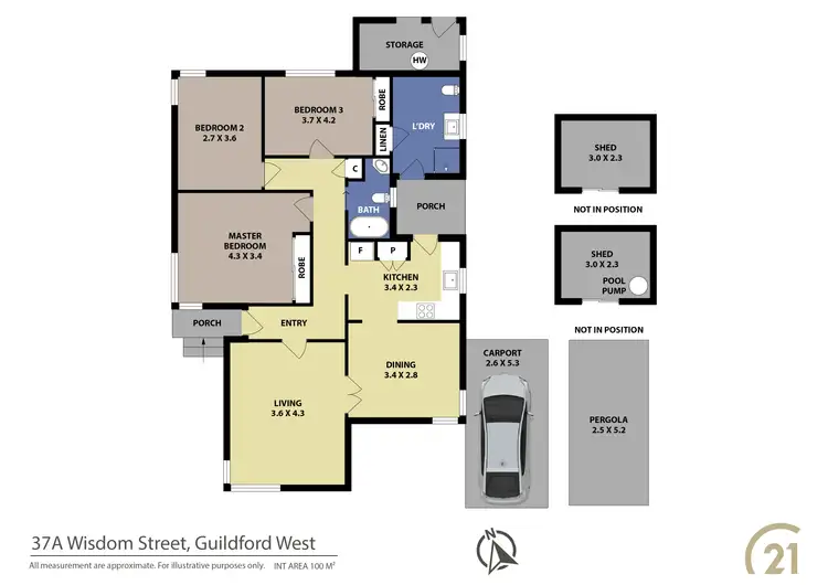 Floorplan of Homely house listing, 37A Wisdom Street, Guildford West NSW 2161