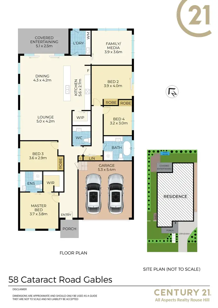 Floorplan of Homely house listing, 58 Cataract Road, Gables NSW 2765