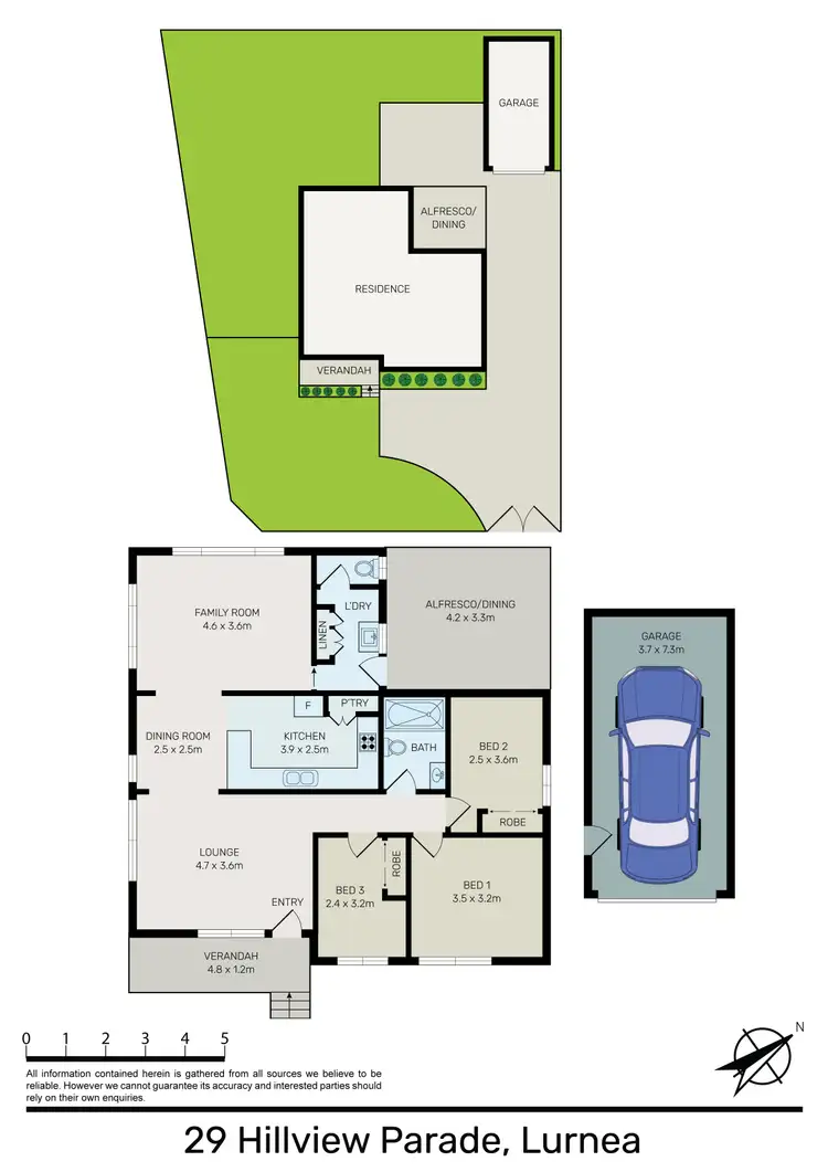 Floorplan of Homely house listing, 29 Hillview Parade, Lurnea NSW 2170