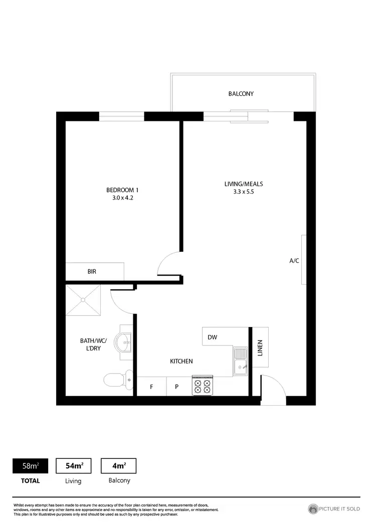 Floorplan of Homely apartment listing, 28/18 Broadway, Glenelg South SA 5045