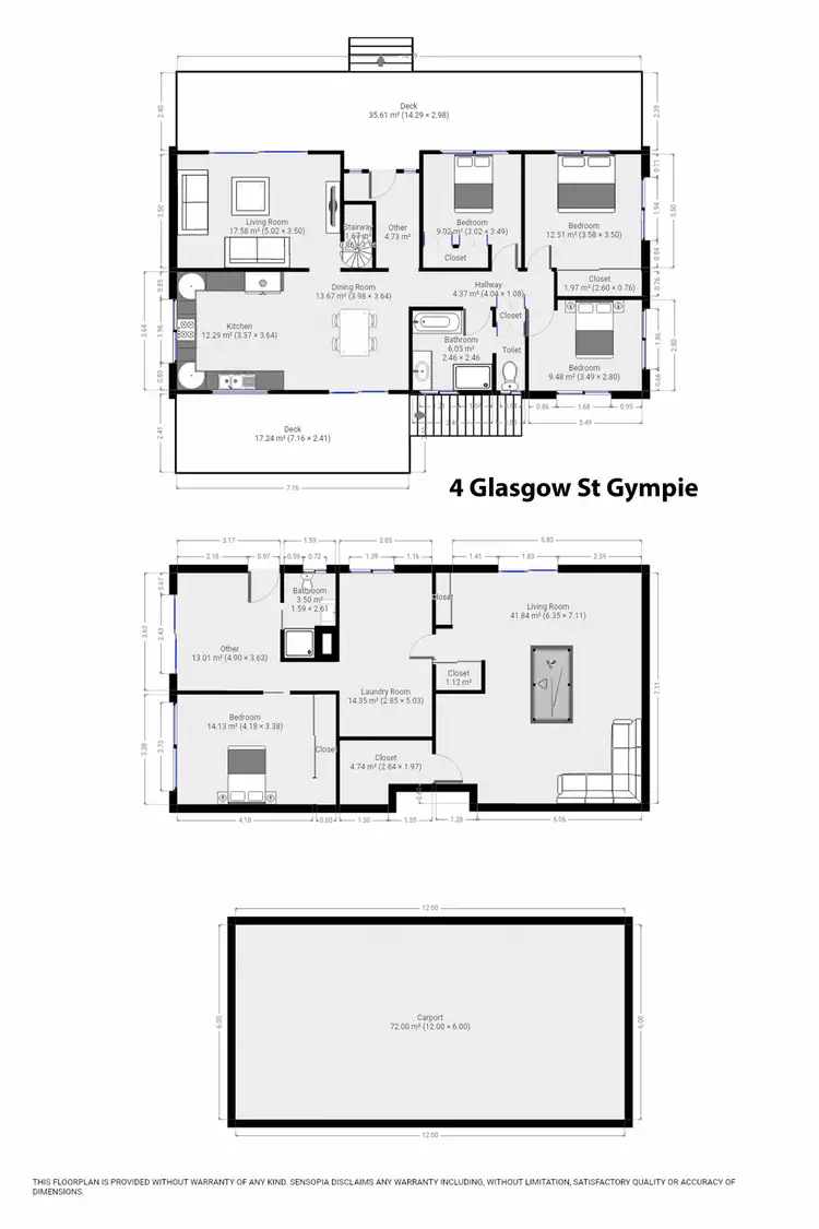 Floorplan of Homely house listing, 4 Glasgow Street, Gympie QLD 4570
