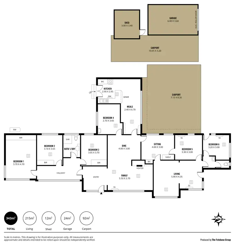 Floorplan of Homely house listing, 92 Winston Avenue, Melrose Park SA 5039