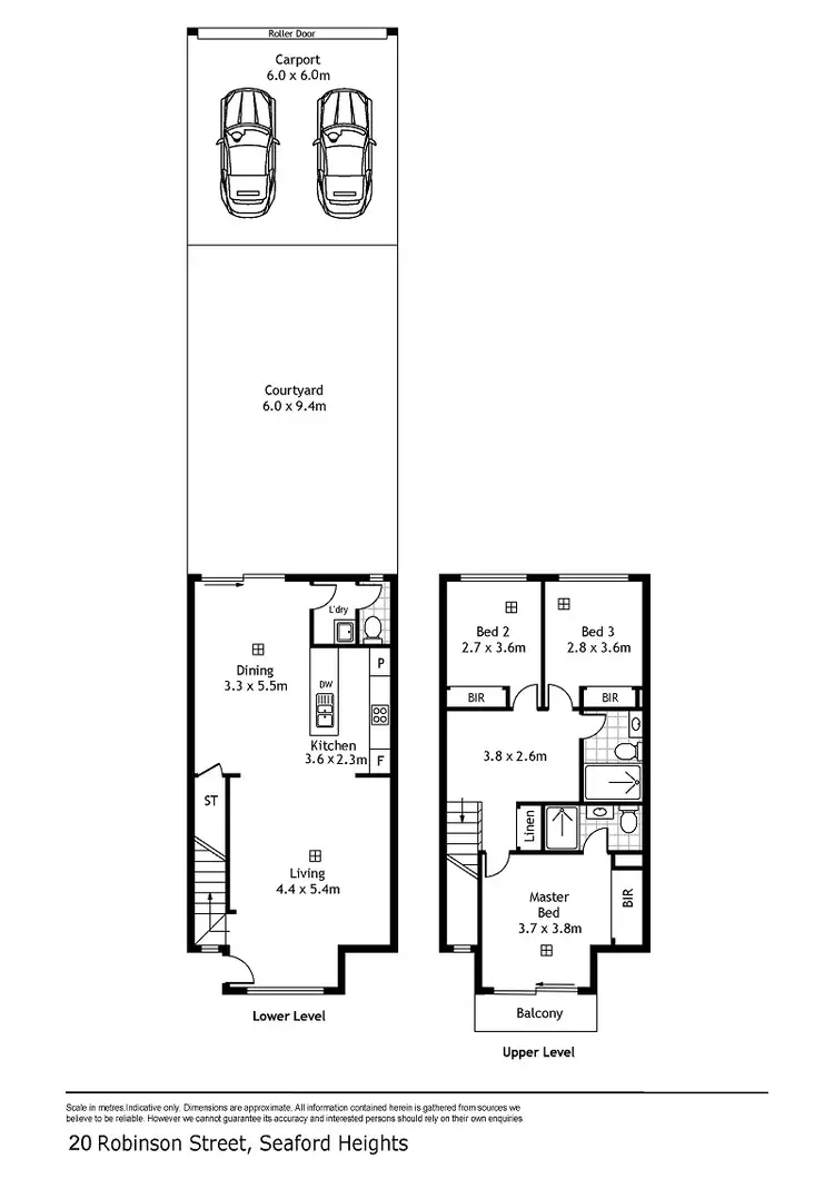 Floorplan of Homely house listing, 20 Robinson Road, Seaford Heights SA 5169
